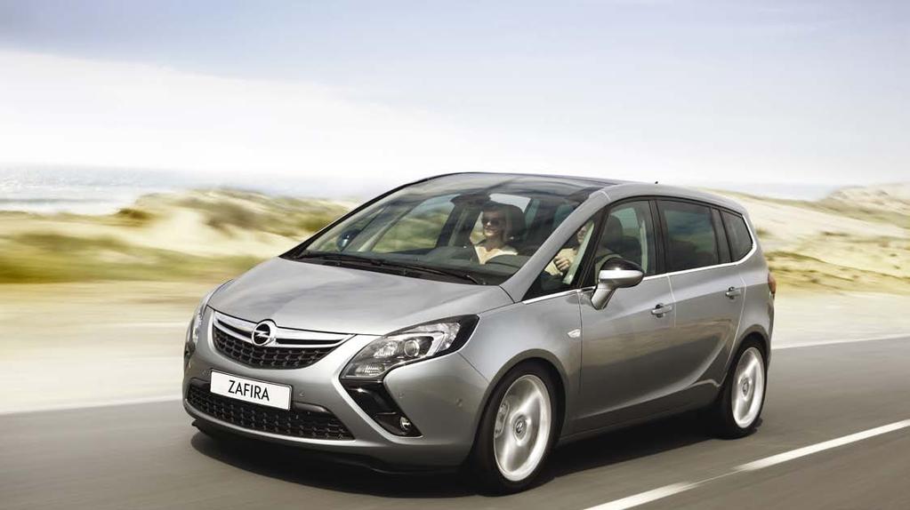 Nie zwlekaj. Liczba modeli maleje z każdym dniem! Cennik OPEL ZAFIRA TOURER. Rok produkcji 2012 / Rok modelowy 2013.