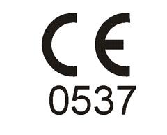 Urządzenie typu B Symbol CE (0537) MDD 93/42/EWG 9.