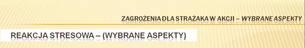 UWALNIANIE HORMONÓW STRESU ( ADRENALINA ) wzrost ciśnienia wzrost przepływu krwi przez mięśnie rozszerzenie