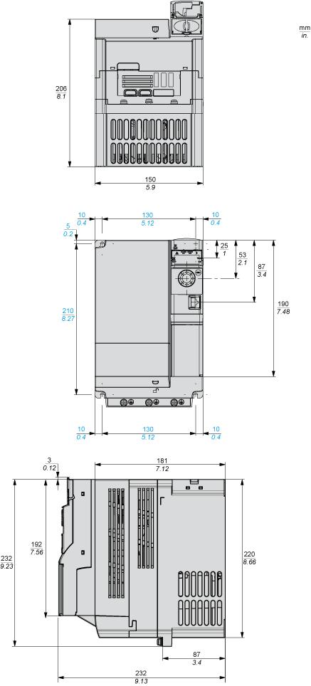 Karta produktu Dimensions