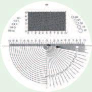 37 x 48 8x 24, 40 183-131 Ø 37 x 4 10x 24, 42 Zestaw kieszonkowych lup pomiarowych (lupa plus