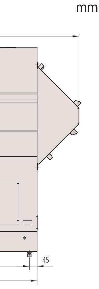 Optoeye-200: 332-11 QM-Data 200 *1 Arm mount type: 264-16D Detector mounting plate: 12AAE671 Reading scale 300 mm: 172-161 Cable D-Sub 9: 011119 RS-232C Data output: 09CAB217D Overlay chart, 12 sheet