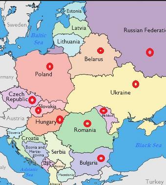 geographical areas political areas: behind the former iron curtain WHO European