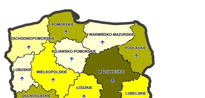 1. Znaczna siła, utrwalony charakter i niekorzystny kierunek procesów demograficznych zachodzących w województwie łódzkim może przyczynić się do osłabienia modernizacji gospodarki województwa