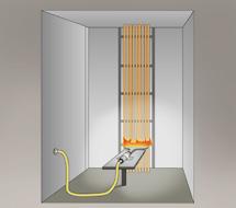 2-1: Badanie pionowego rozprzestrzeniania płomienia dla pojedynczej małej próbki kabla lub. IEC 60332 3-24 Badania przeznaczone dla kabli elektrycznych poddanych działaniu ognia, cz.