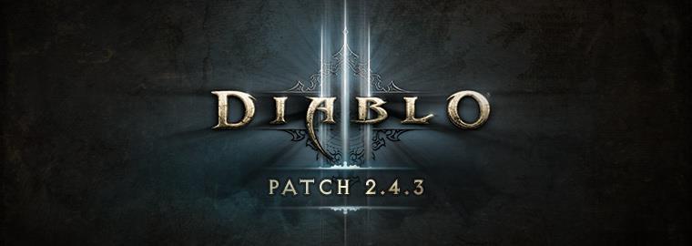 AKTUALIZACJA 2.4.3 dla Diablo III (w.2.4.3.42336) Jeśli pojawiły się problemy techniczne związane z procesem aktualizacji, łączeniem z Battle.
