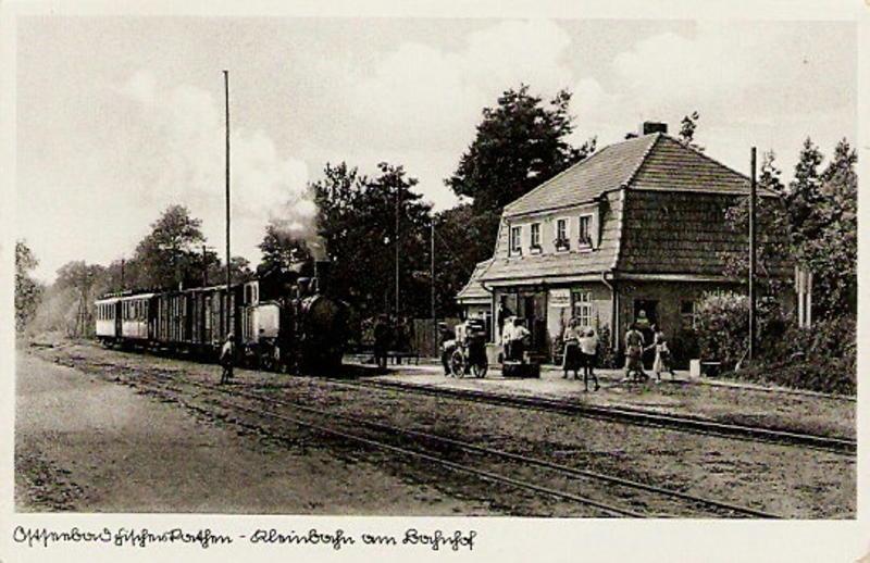 Stacja w Pogorzelicy przed II wojną światową. 4.