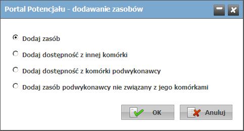 każdej pozycji wyświetlonej w tabelce.