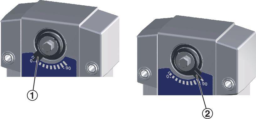 32: Termoelektryczny mechanizm wyzwalający BAT 1 Przycisk do sprawdzenia poprawności działania 2 LED Dioda sygnalizacyjna 2 termoelektrycznego mechanizmu wyzwalającego świeci się gdy spełnione są