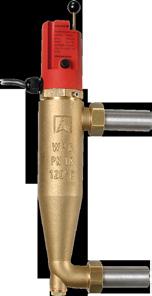 Elektromechaniczne czujniki niskiego poziomu wody WMS-WP6 13 1a2 Elektromechaniczny czujnik niskiego poziomu wody WMS- -WP6 przeznaczony jest do zabezpieczania kotłów pracujących w instalacjach