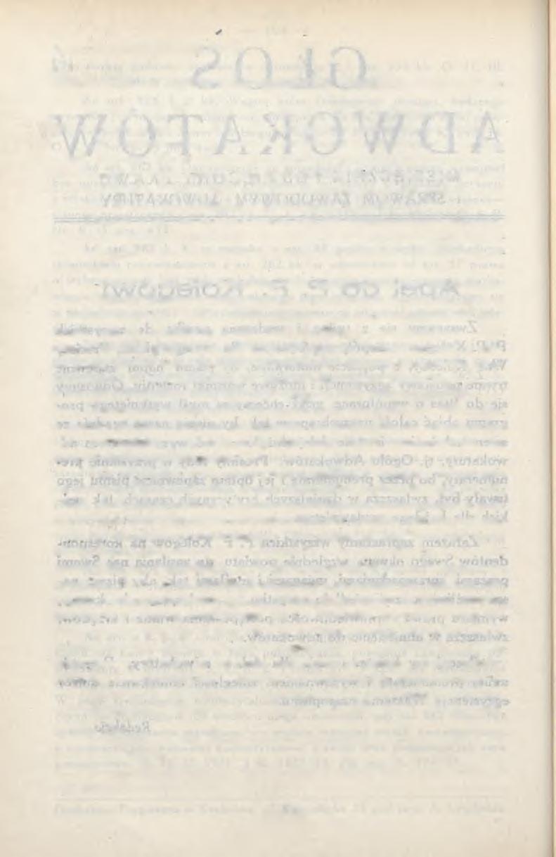 106 A dw. Dr. ZYGMUNT FENICHEL. Nowela w spraw ie godzin nadliczbow ych U staw ą z 9. IV. 1936 Dz. Ust. 2 8 /1 9 3 6 uzupełniono art. 16 ust. o czasie pracy z 1. X II.