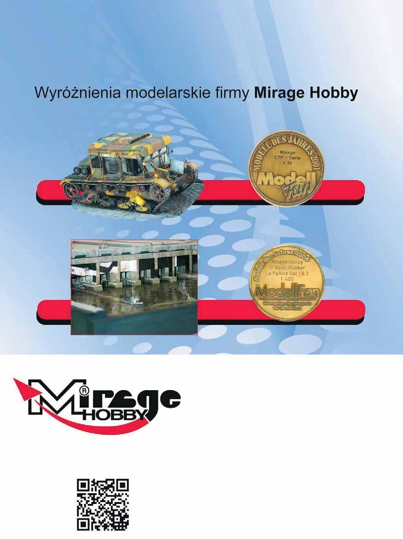 Mirage Hobby, Adam Zieliƒski ul. Tyniecka 36 02-621 Warszawa, Polska tel./fax: 22 856 86 55 VAT. Reg.