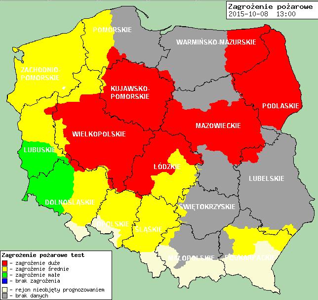 HYDROLOGICZNO - METEOROLOGICZNE Zagrożenie