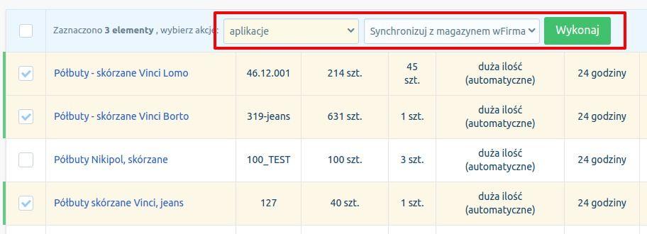 Proces synchronizacji przebiega w sposób identyczny jak przy wywołaniu globalnej synchronizacji (opisanej powyżej), z tym że