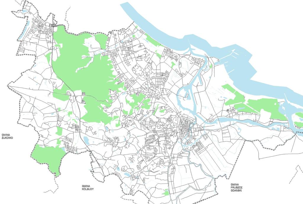 Dziedzictwo kulturowe Wielkoprzestrzenne Elementy Krajobrazu Kulturowego 1 OSIE PANORAMY DOMINANTY ZAŁOŻENIA KOMPOZYCYJNE URBANISTYCZNE PRZESTRZENNE 1. 1. KRAJOBRAZ oś Kościół od Historyczne komunikacyjna strony Mariacki morza OTWARTY Śródmieście pn.