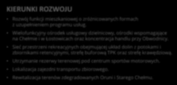 Sieć przestrzeni rekreacyjnych obejmującej układ dolin z potokami i zbiornikami retencyjnymi,