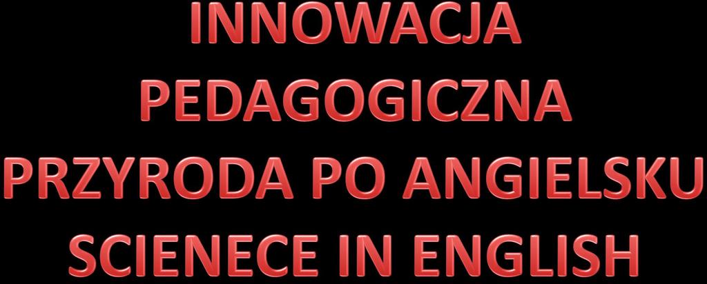 Prowadząca: