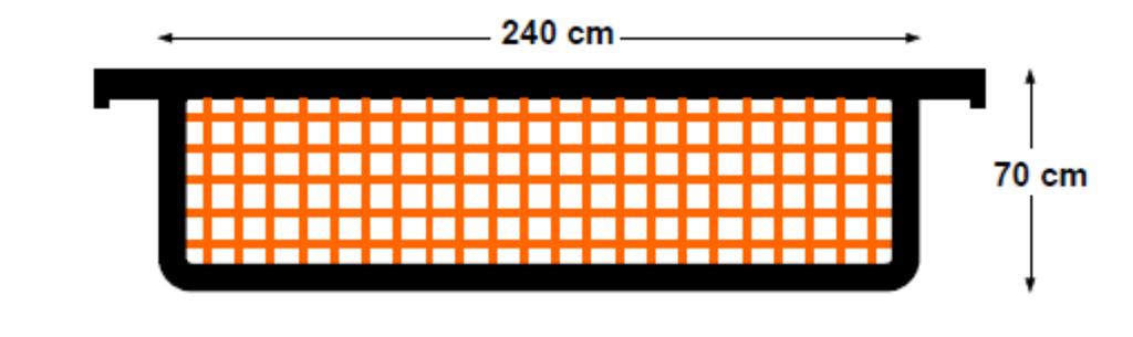 8.8. Przeszkody używane podczas konkurencji na pływalni mają rozmiar 70cm wysokości oraz 240 cm szerokości i nie posiadają elementów niebezpiecznych.