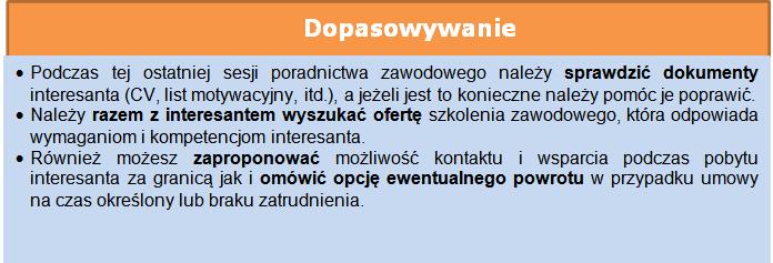 Analiza sytuacji Doradca Interesant Wstępne ustalenia Witam ponownie! Witam. To jest prawdopodobnie nasze ostatnie spotkanie, gdyż będziemy omawiać Pański wyjazd do Niemiec. Tak, ciesze się ogromnie.