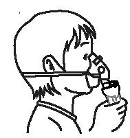 Sposoby inhalacji W zależności od zaleceń lekarskich można zastosować: inhalację poprzez ustnik lub maskę.