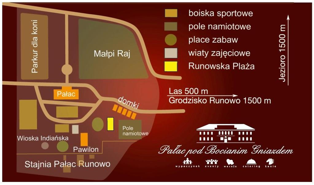 Mapa ośrodka Jak do nas dojechać: Proszę zwrócić uwagę przy wpisywaniu w