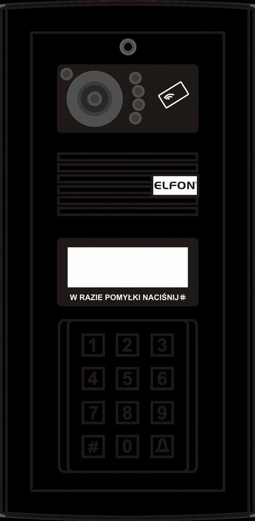 NOWOŚĆ SYSTEM PRZEKIEROWAŃ GSM OPTIMA SMART MA765Rv3 MA765RCv3 SMART-MA765Rv3 SMART-MA765RCv3 Cyfrowe panele domofonowe serii