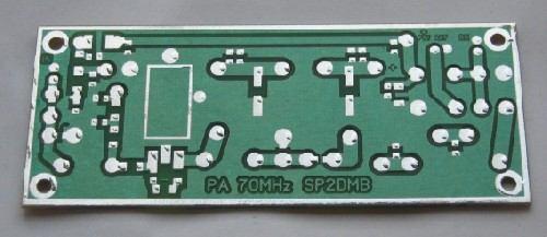 Wzmacniacz 70MHz na RD16HHF1 opracowanie ver. 1.2 11.01.2013 r. opr. Piotrek SP2DMB www.sp2dmb.cba.