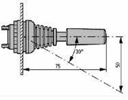 3-pozycyjny, z samopowrotem, 40 Ø 29,7 x 20,6 9004840175844 MM216894 3-pozycyjny, bez samopowrotu, 60 Ø 29,7 x 20,6 9004840175851 MM216900