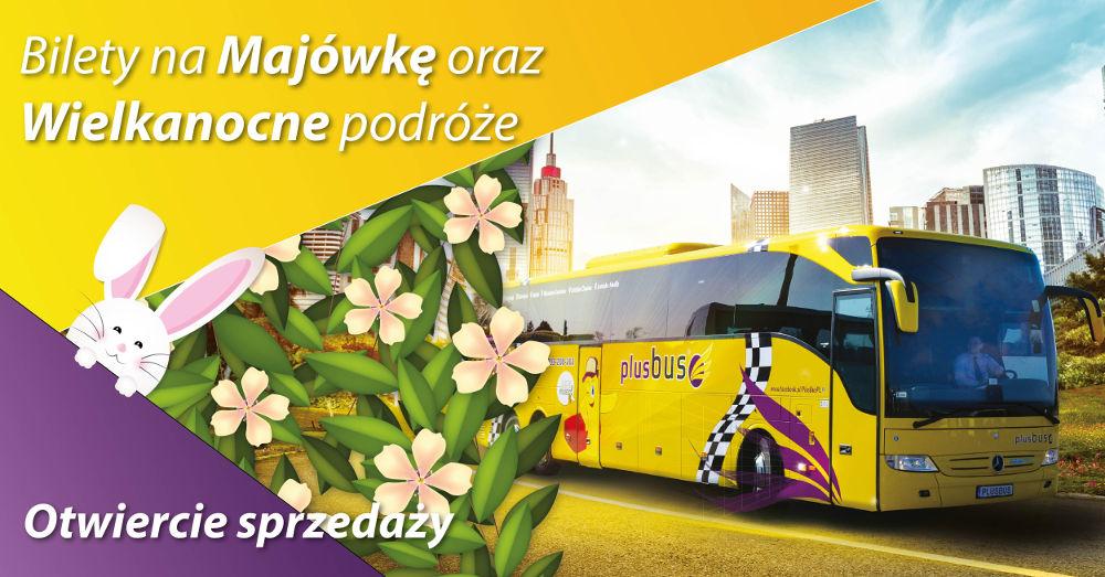 Bilety od 1 zł plus 1 zł opłaty rezerwacyjnej są już dostępne na. www.plusbus.