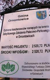 TRWAŁA PAMIĄTKA NA 20-LECIE SAMORZĄDNOŚCI Zmiany w herbie naszej gminy Herb gminy Ornontowice został uchwalony w 1993 r.