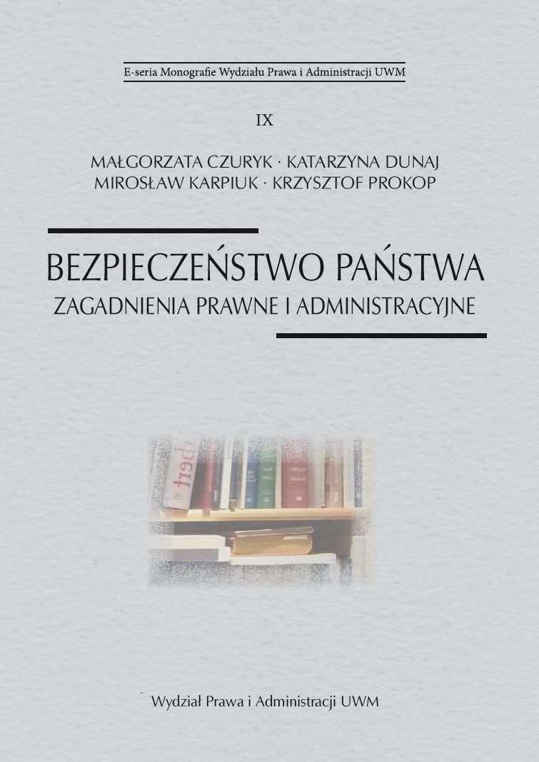 Dunaj, Mirosław Karpiuk, Krzysztof Prokop, Prawo zarządzania kryzysowego.