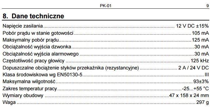 Umiejętność 10) dobiera części i podzespoły do naprawy instalacji i urządzeń elektronicznych, korzystając z katalogów i dokumentacji technicznej tych urządzeń, na przykład: określa parametry części i