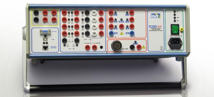 DRTS 3 PLUS Tester zabezpieczeń przekaźnikowych Wielozadaniowy tester przeznaczony do badania zabezpieczeń, liczników energii, przetworników. Możliwość testowania jednostek RTU i PMU.