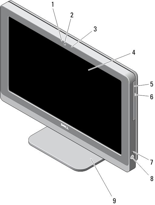 Komputer Dell OptiPlex 3011 AIO Konfiguracja i funkcje komputera Informacja o ostrzeżeniach PRZESTROGA: