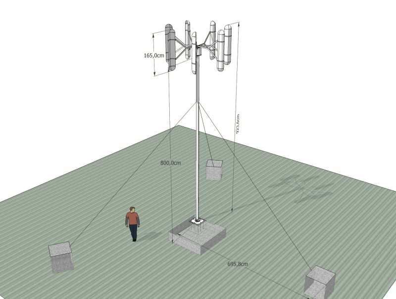 Należy zauważyć, że przy lokalizowaniu instalacji wykorzystujących energię wiatru ogromne znaczenie mają warunki lokalne.