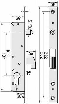 x 27 Rozstaw(mm) A72 A72