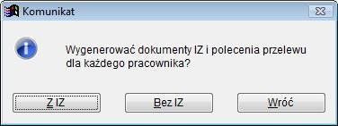 Obecnie podczas przenoszenia List płac na