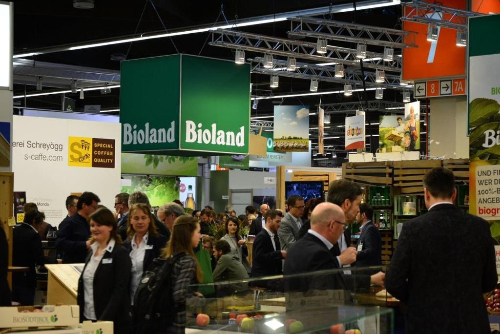 BIOFACH 2017 15-18 lutego 2017 r. Na 8 halach o powierzchni ok.