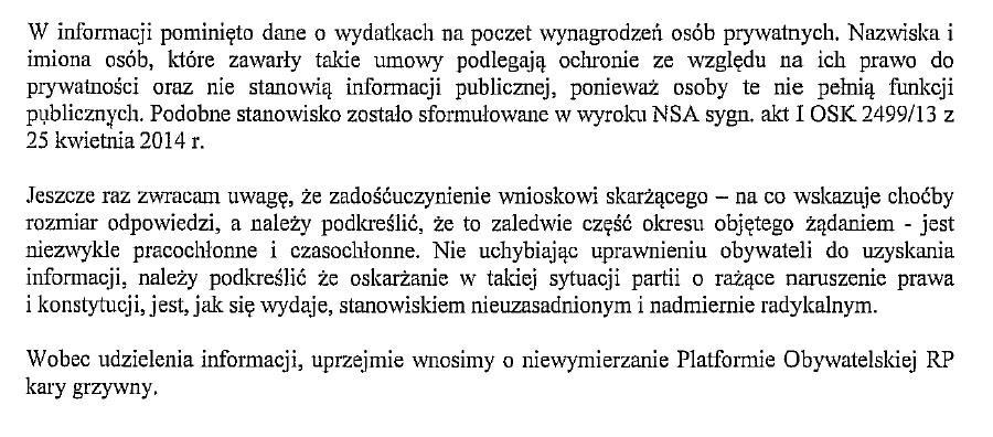 zawarte w sprawozdaniach finansowych partii za lata 2010 2015 i złożone w całości w Państwowej Komisji Wyborczej. Znajdują się one zatem obecnie w domenie publicznej i są dostępne dla wszystkich.