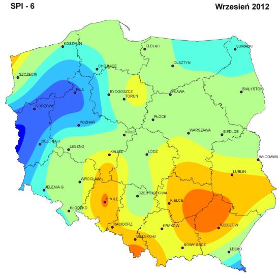 przeciętne umiarkowanie mokro