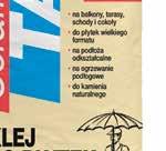 basenów fontann, na balkony, tarasy, schody na ogrzewania podłogowe Zawartość opakowania wsypać do odmierzonej ilości czystej wody i wymieszać mechanicznie do uzyskania jednorodnej masy za pomocą