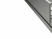 PROFILE OKAPOWE Profil X50 Profil okapowy do tarasów nad pomieszczeniem ogrzewanym z okładziną z płytek ceramicznych lub gresowych z systemowym mocowaniem rynny wykańczanie krawędzi zewnętrznych