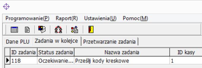 zakres numerów PLU, które chcemy ściągnąć z kasy. UWAGA: Domyślnie ustawiony jest zakres 1 1 PLU.