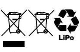 Produkty elektryczne/elektroniczne nie są odpadami domowymi! Produkt należy utylizować po zakończeniu jego eksploatacji zgodnie z obowiązującymi przepisami prawnymi.