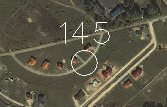 WZORCOWY PROJEKT PUNKTU GPS Punkt przecięcia cia krawędzi drogi lokalnej