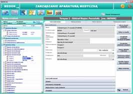 Główne zadania Inwentaryzacja, kontrola ilości urządzeń medyczno-technicznych MEDOK FM zawiera pełne zestawienie jakościowe i ilościowe urządzeń, w przypisaniu do użytkownika sprzętu.