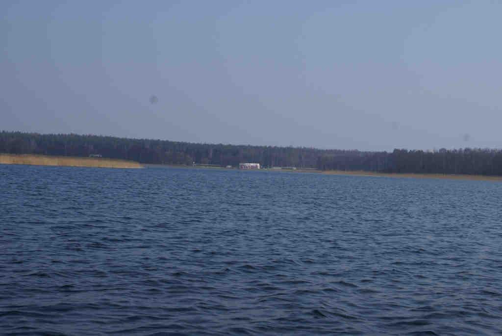 Morenowe wyspy na jeziorze Stelchno (11.03.