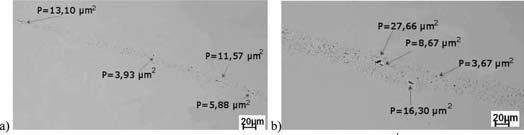 reduction and the shape of a rolling gap; Introduction of new slitting-bending grooves contributed to faster closure of discontinuities in the central part of feedstock in the first groove, where