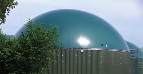 Biogaz i gnojowica Dach gazoszczelny z podwójną membraną COVERTEC to innowacyjny, zaawansowany produkt w segmencie premium.