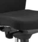 D Szerokie, komfortowe siedzisko i ergonomicznie wyprofilowane oparcie. D Krzesło dostępne z wysokim lub niskim oparciem.